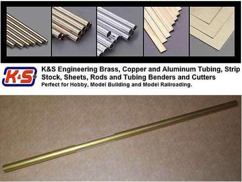 Dia 1.58mm Solid Brass Rod