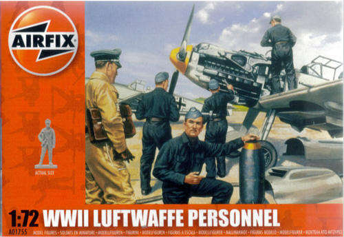 Luftwaffe Personnel - Scale 1/72 By Airfix.