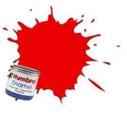 Bright Red - Gloss - Gloss Enamel Paint - 14ml Tinlet By Humbrol.