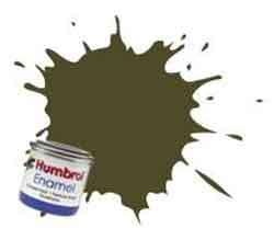 Interior Green - Matt Enamel paint 14ml by Humbrol.