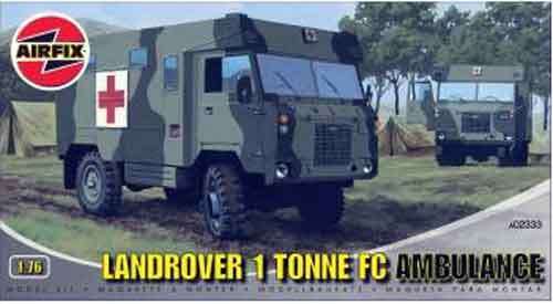 Land Rover 1 Tonne FC Ambulance - Scale 1/72 By Airfix.