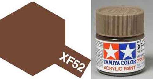 XF-52 Earth - Matt - Acrylic Paint - 23ml By Tamiya.