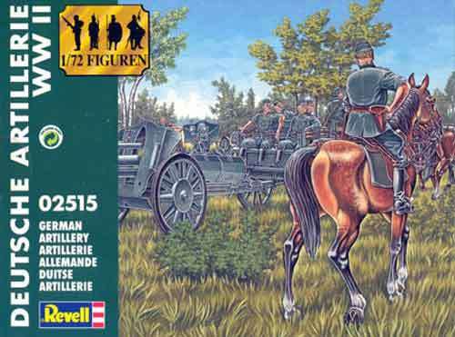 German Artillery WWII - Scale 1/72 By Revell.