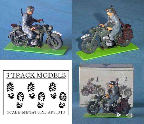 German Zundapp Ks750 Motorcycle - Scale 1/35 - By 3 Track Models.