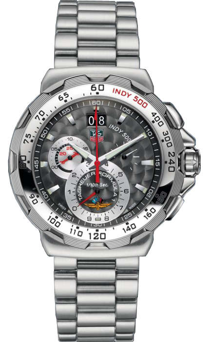 TAG Heuer Men's CAH101A Formula 1 Indy 500 Grande Date Chronograph 44MM Watch