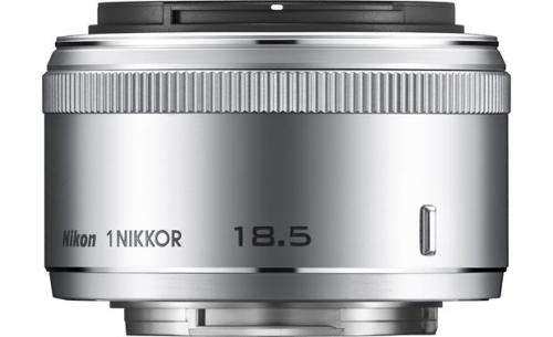 Nikon 1 NIKKOR 18.5mm f/1.8 (Silver) Lens for Nikon 1 Cameras