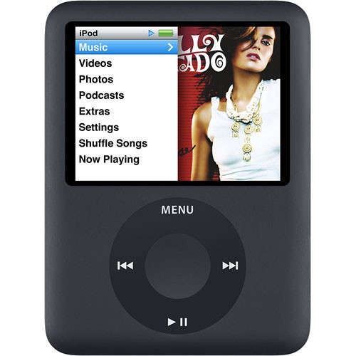 Apple iPod Nano | Black | 8GB | 3rd Generation | MB261 | A1236  **** IPOD NANO ****