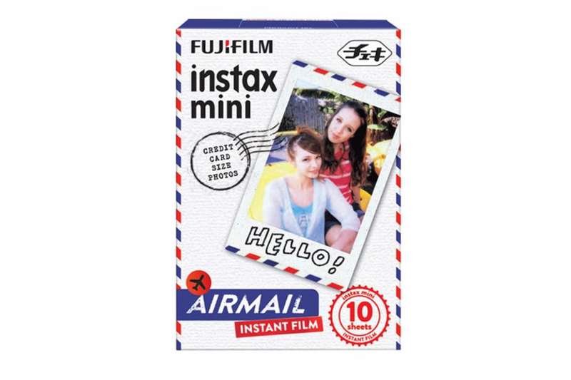 Fujifilm Instax mini Instant Film ( AIRMAIL ) 10 Sheets per Box for Instax Mini 7 & 8