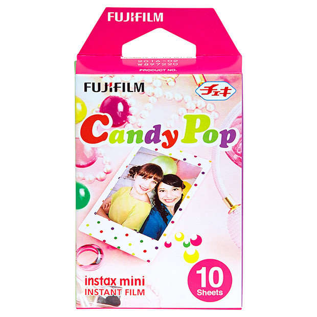Fujifilm Instax mini Instant Film ( CANDY POP ) 10 Sheets per Box for Instax Mini 7 & 8