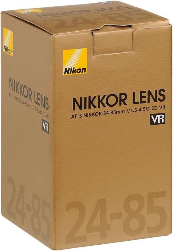 Nikon AF-S NIKKOR 24-85mm f/3.5-4.5G ED VR Lens for Nikon Digital Cameras