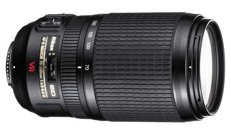 Nikon AF-S 70-300mm f/4.5-5.6G IF ED VR Zoom Vibration Reduction ZOOM LENS for NIKON DSLR Cameras
