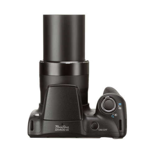 Canon Powershot SX400 IS 16MP Point and Shoot Camera (Black) with 30x Optical Zoom