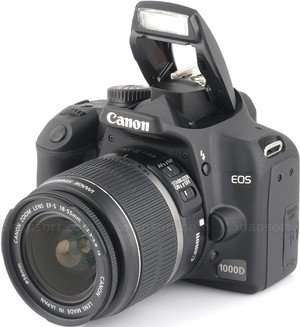 Canon EOS 1000D Digital SLR camera + Canon 18 - 55mm Lens Professional KIT