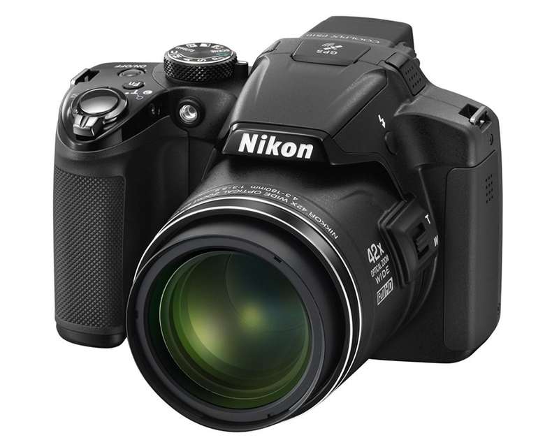 Nikon COOLPIX P510 16.1 MP CMOS Digital Camera with 42x Zoom GPS Record Location (Black)