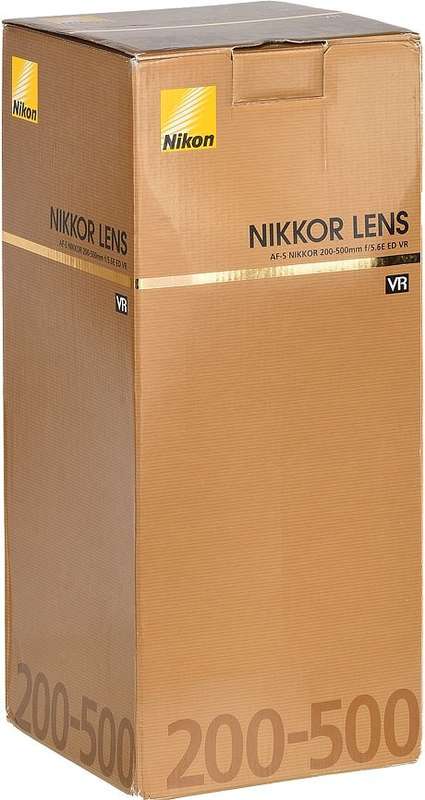 Nikon AF-S FX NIKKOR 200-500mm f/5.6E ED Vibration Reduction Zoom Lens AF for  Nikon DSLR Cameras