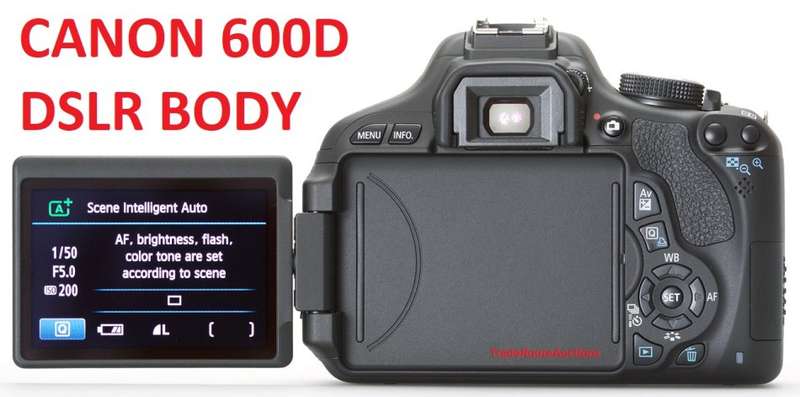 Canon EOS 600D Digital SLR CAMERA BODY | PROFESSIONAL DSLR | 18 Megapixels