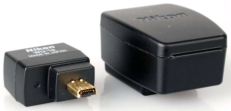 Nikon Genuine WU-1A Wireless Mobile Adapter - Works with D7100, D3300, D5200, D3200