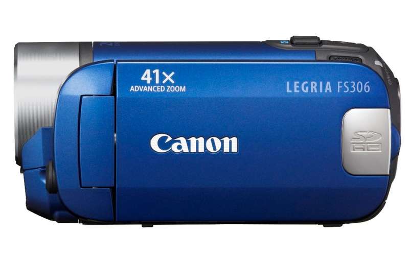 Canon LEGRIA FS306 Camcorder (41x Optical Zoom) 2000X Digital Zoom Handycam Camcorder