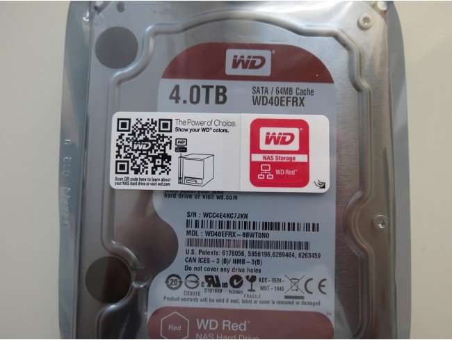 Western Digital RED 4TB HDD Internal 3.5" Can be used in Servers, Desktops, DVRs Etc Grab a Bargain
