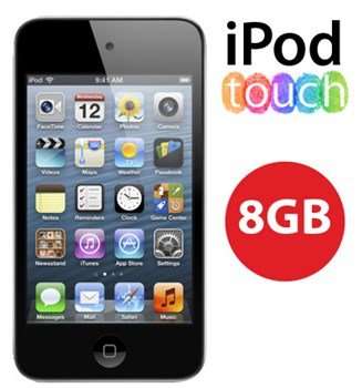 Apple iPod Touch | BLACK | 8GB | 4th Generation | MC540BT/A | RETINA DISPLAY