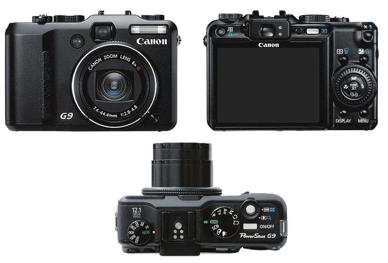 Canon PowerShot G9 12.1MP Digital Camera with 6x Optical Image Stabilized Zoom