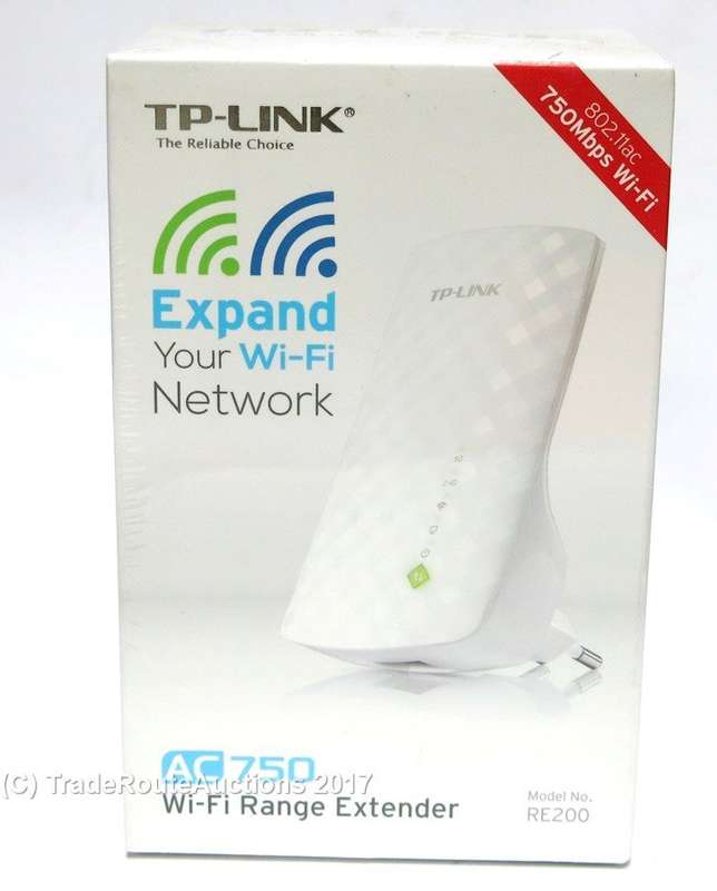 TP-Link RE200 AC750 WiFi Dual Band Range Extender | BRAND NEW
