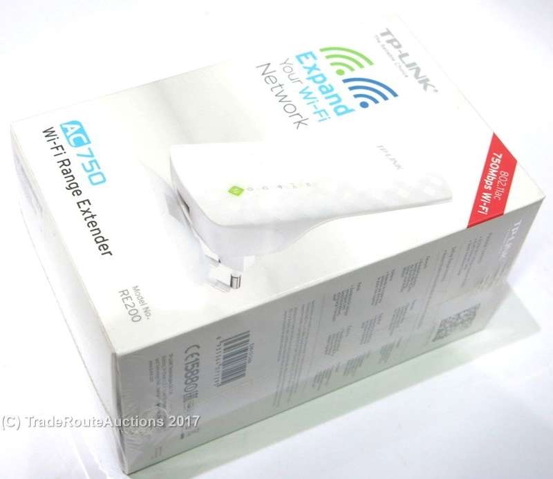 TP-Link RE200 AC750 WiFi Dual Band Range Extender | BRAND NEW