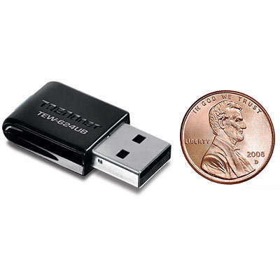 TRENDnet TEW-624UB N300 Mini Wireless N USB Adapter