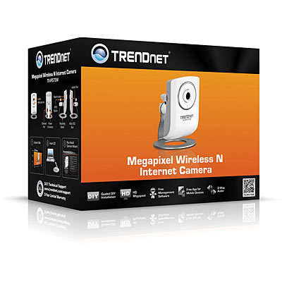 TRENDnet TV-IP572W Megapixel HD Wireless N Internet Camera - Network Surveillance camera