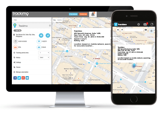 Trackimo TRK-100 Universal Personal GPS Tracker - 1 Year FREE Monitoring included