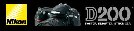 Nikon D200 PROFESSIONAL Digital SLR Camera Body ONLY