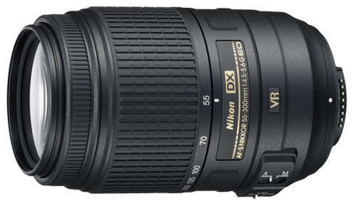 Nikon DX AF-S NIKKOR 55-300MM ED VR Lens for Nikon Digital SLR Cameras ( NIKON 55-300MM )