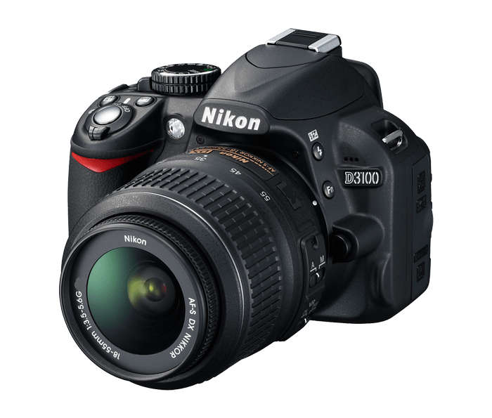 NIKON D3100 DSLR Camera 14.2 megapixels + Nikon 18-55mm Lens Kit