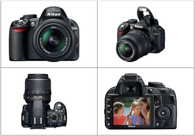 NIKON D3100 DSLR Camera 14.2 megapixels + Nikon 18-55mm Lens Kit