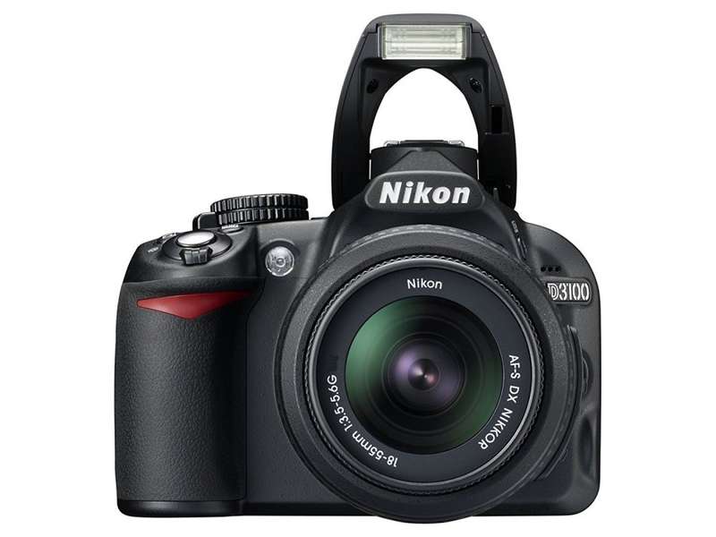 NIKON D3100 DSLR Camera 14.2 megapixels + Nikon 18-55mm Lens Kit