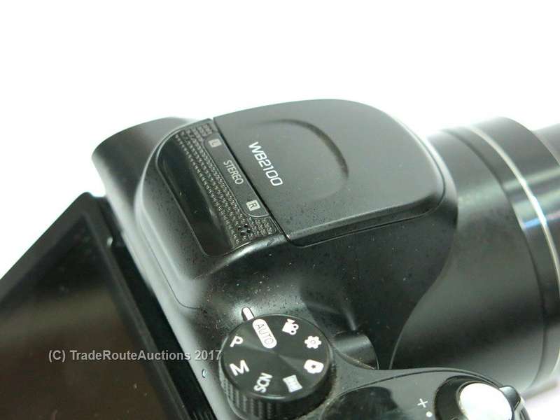 Samsung WB2100 16.4MP CMOS Digital Camera 35x Optical Zoom, 3.0" LCD Screen & 1080i HD Video