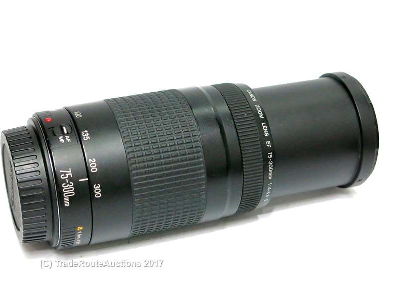 CANON EF 75-300mm MARK ii TELEPHOTO ZOOM LENS for CANON DSLR Cameras