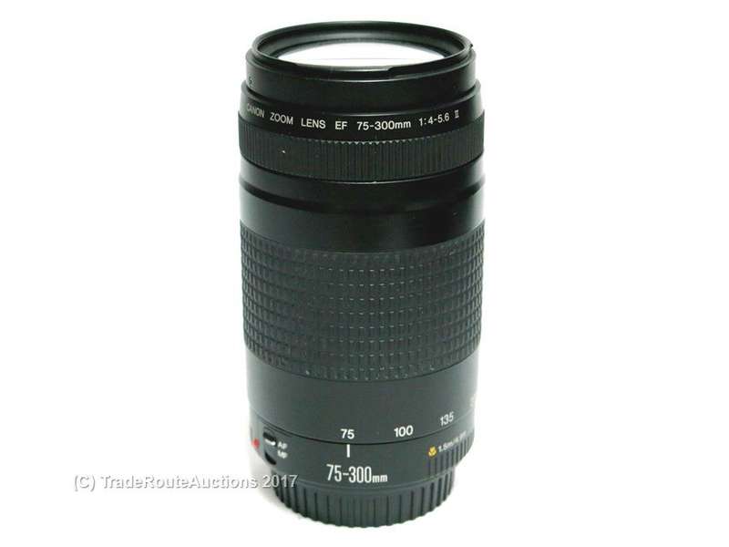 CANON EF 75-300mm MARK ii TELEPHOTO ZOOM LENS for CANON DSLR Cameras