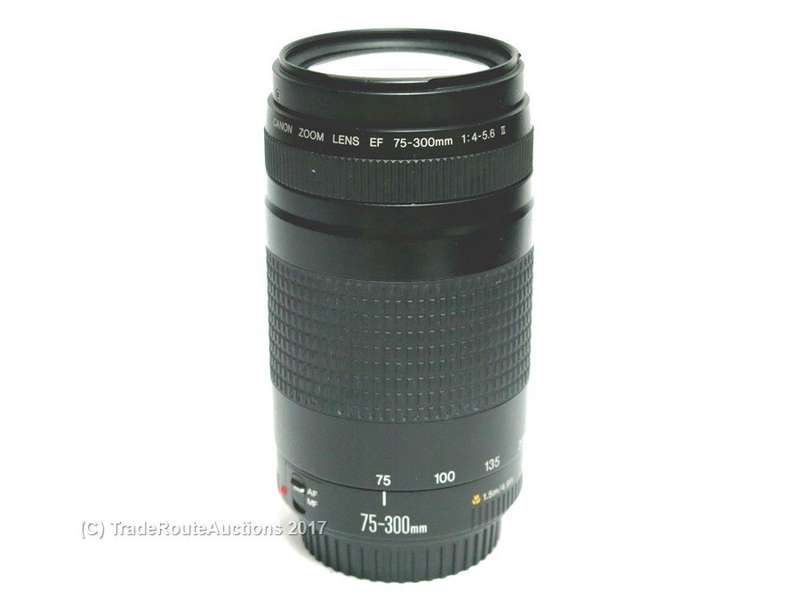 CANON EF 75-300mm MARK ii TELEPHOTO ZOOM LENS for CANON DSLR Cameras