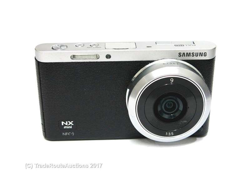 Samsung NX Mini Mirrorless Camera | 20.5MP | 9 mm Lens | Black