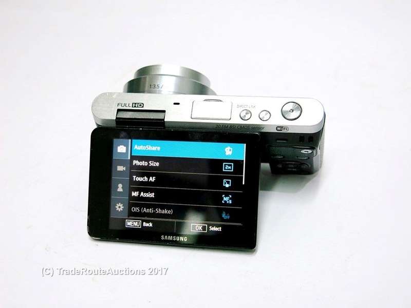 Samsung NX Mini Mirrorless Camera | 20.5MP | 9 mm Lens | Black