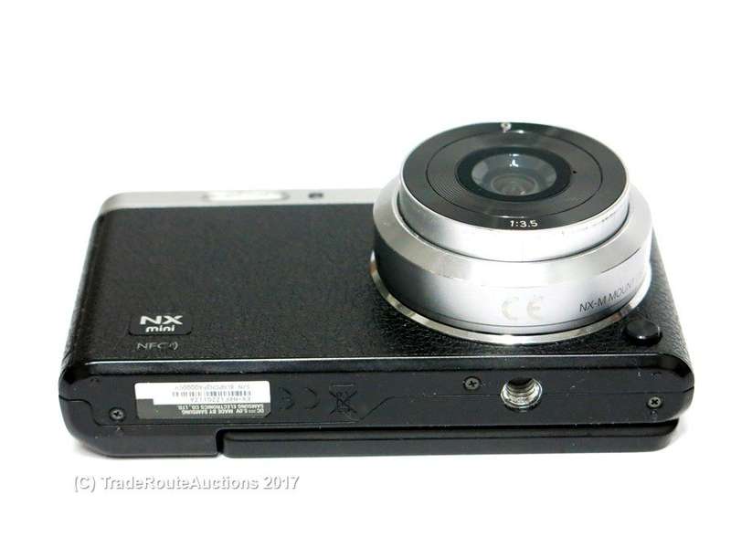 Samsung NX Mini Mirrorless Camera | 20.5MP | 9 mm Lens | Black