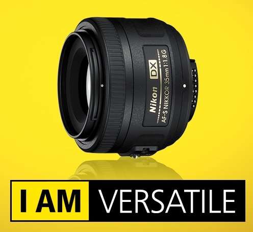 Nikon AF NIKKOR DX 35mm f/1.8G LENS for Nikon DSLR Cameras