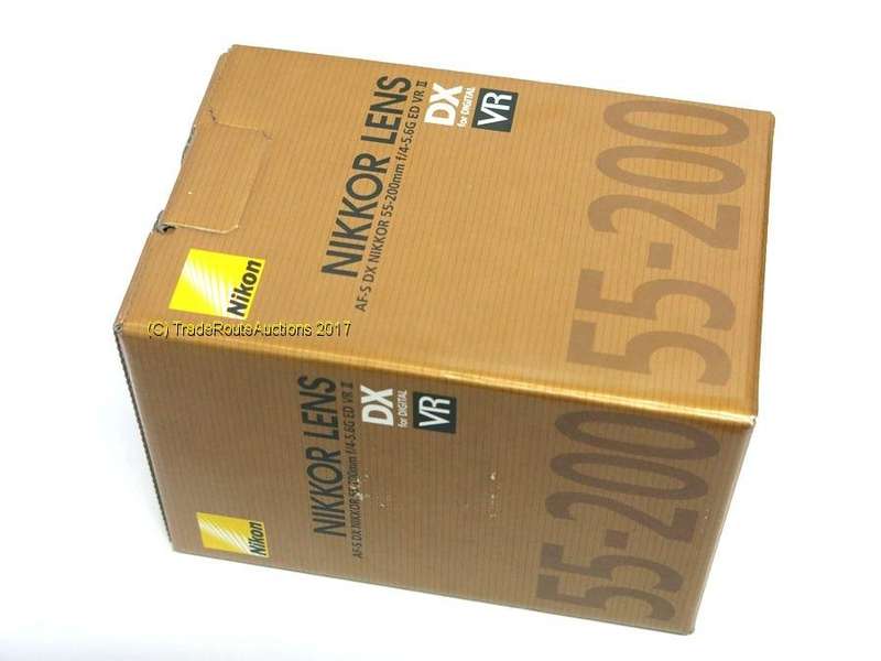 Nikon AF-S DX NIKKOR 55-200mm f/4-5.6G ED VR II LENS For Nikon DSLR Cameras