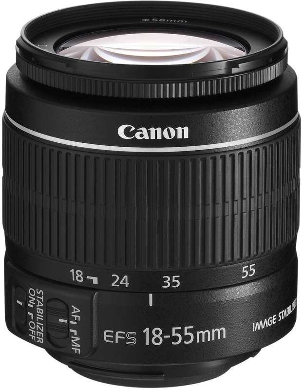 Canon 18-55mm IS (IMAGE STABILIZER) Lens for Canon DSLR Cameras