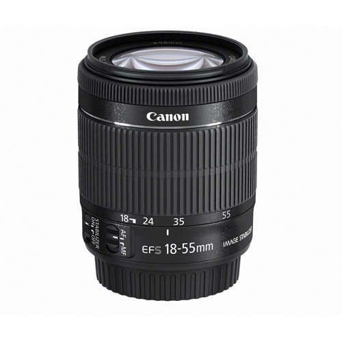 Canon EF-S 18-55mm IS (IMAGE STABILIZER) STM Lens for Canon DSLR Cameras