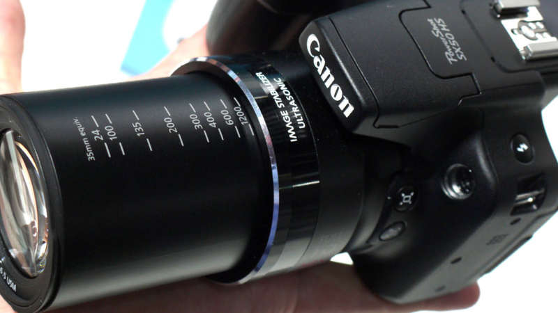 Canon PowerShot SX50 HS 24-1200mm IMAGE STABILIZER Lens - WORLD'S FIRST COMPACT 50X ZOOM