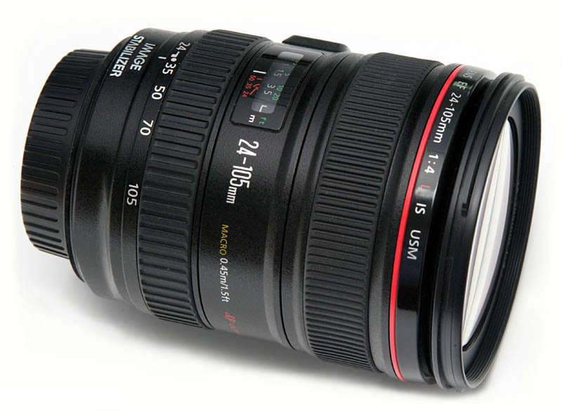 CANON EF 24-105mm F4L IS USM IMAGE STABILIZER ULTRASONIC ZOOM Lens for CANON Digital SLR Cameras