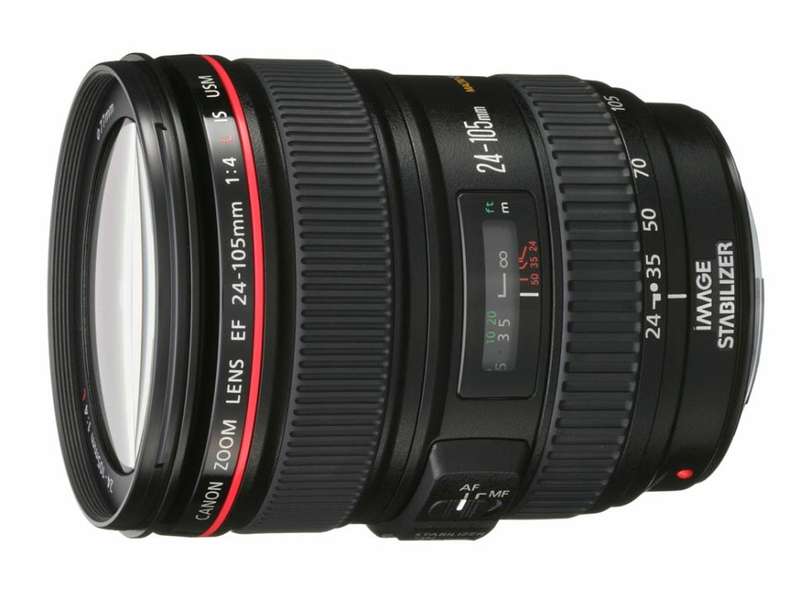 CANON EF 24-105mm F4L IS USM IMAGE STABILIZER ULTRASONIC ZOOM Lens for CANON Digital SLR Cameras