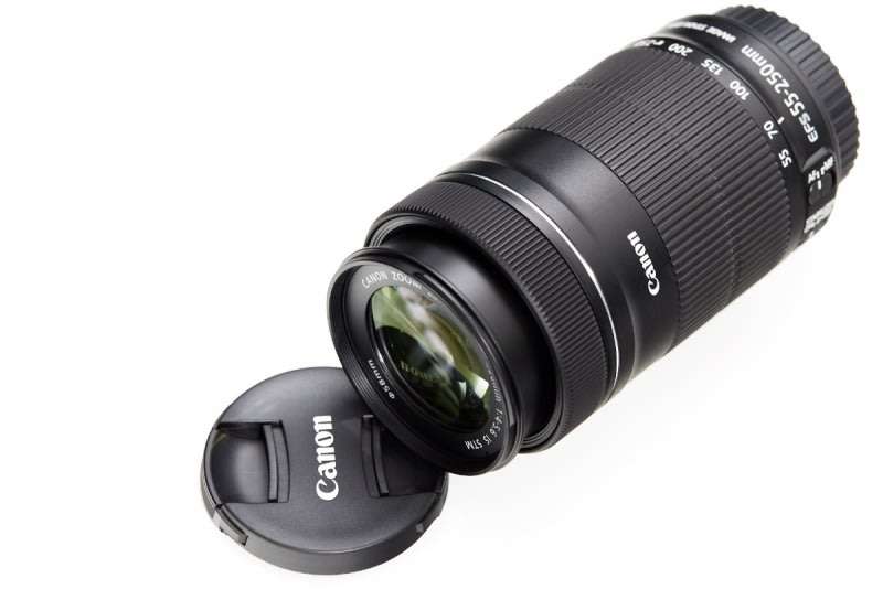 Canon EF-S 55-250m IS (Image Stabilizer) STM  Lens for Canon DSLR Cameras